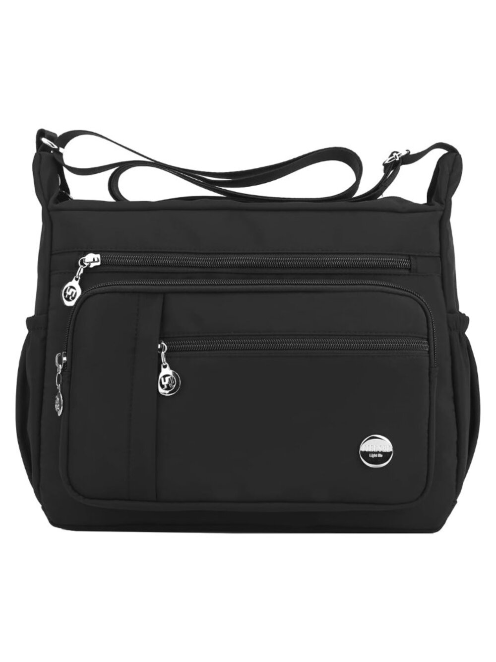 Waterproof Nylon Tote Satchel Crossbody Handbag Multiple Pockets
